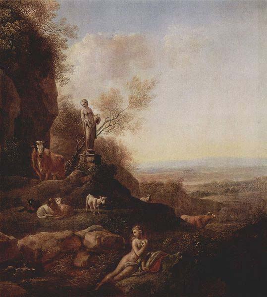 Johann Christian Klengel Italienische Landschaft oil painting image
